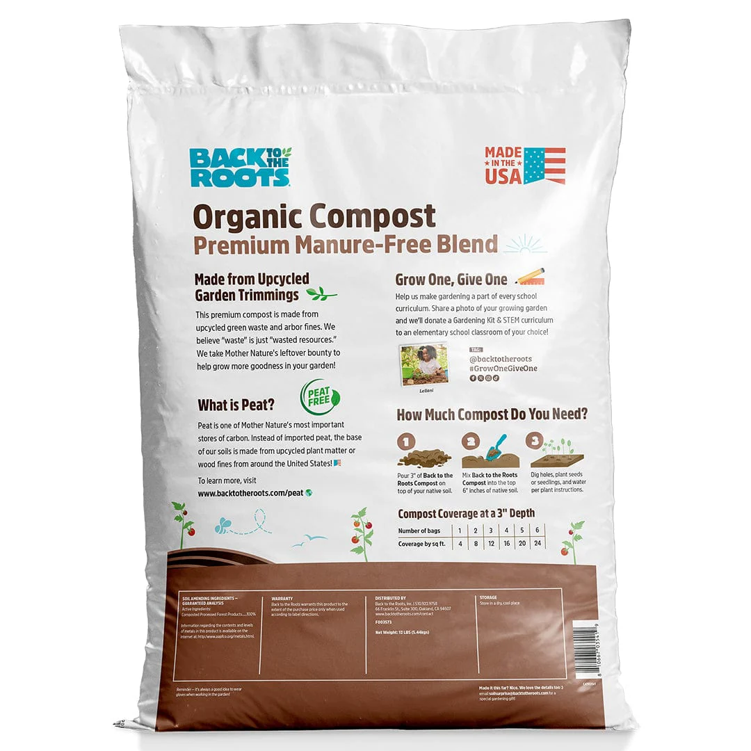 Organic Premium Compost — Manure-Free Blend (1 cu.ft.) 10 Pack — Ready to Use - Image 10