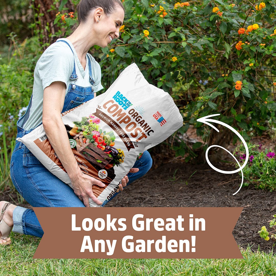 Organic Premium Compost — Manure-Free Blend (1 cu.ft.) 4 Pack — Ready to Use - Image 6