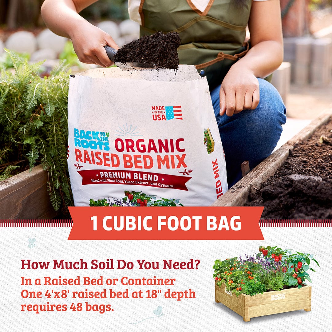 Organic Raised Bed Mix: Bulk Truckload 44 Cubic Yards (20 Pallets | 1200 1CF Bags) - Image 5